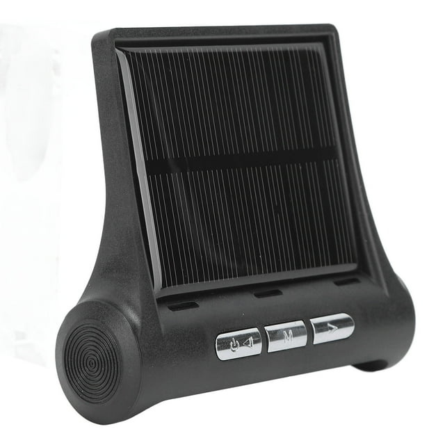 Monitor solar de presión de neumáticos ANGGREK TPMS Pantalla LCD 6 sensores Carga USB Bajo consumo de energía para RV