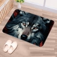 thumbnail image 5 of Wolf Polyester Non-Slip Machine Washable Office Mat - Door Mat Chair Rugs Door Mats, 5 of 6