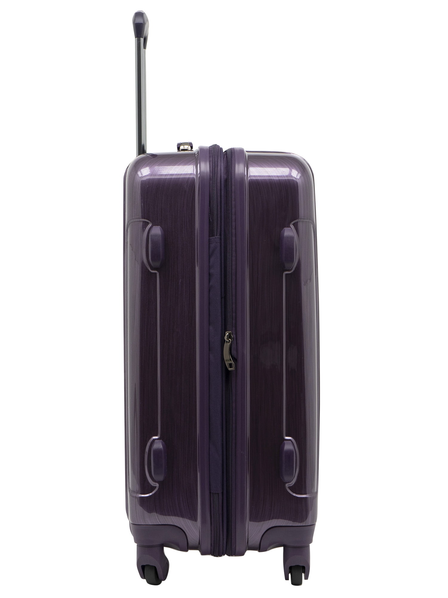 Protege 28 Briarleigh Rolling Upright Checked Luggage Purple Walmart Com