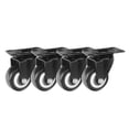 thumbnail image 4 of Non-Marking Wheels for Floor Protection, Industrial Grade Swivel Casters with Polyurethane (PU) Wheels for Smooth Navigation, Dual Locking System for Maximum Control, Set of 4,, 4 of 8