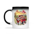 thumbnail image 2 of Be My Valentine's Siberian Husky Truck Full of Love Flower Balloon Heat Color Changing Mug Husky Dog Lover Gifts Magic Coffee Mug - 02029, 2 of 4