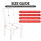 thumbnail image 4 of Funda protectora para silla de Navidad, cubierta elástica para asiento de comedor, decoración de banquete de restaurante y cocina, 1/2/4/6 piezas, 4 of 5