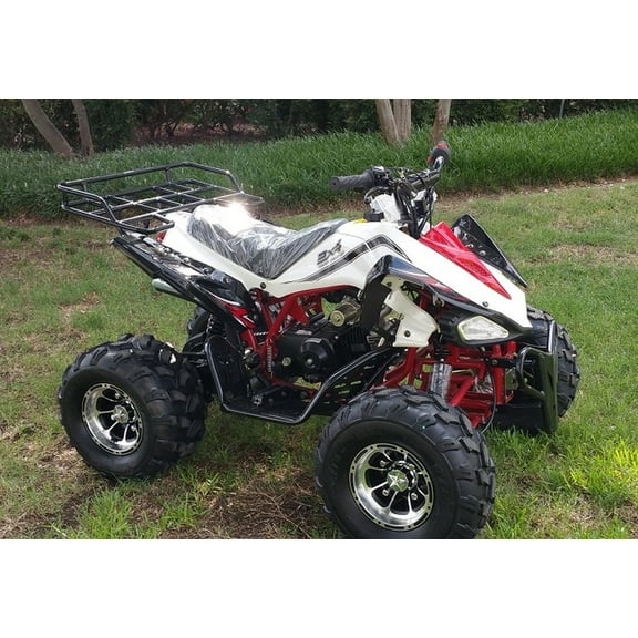 RPS High End JET-9 125 ATV with Upgraded Chrome Rims, Single Cylinder