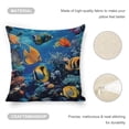 thumbnail image 4 of fish aquarium coralsLinen toss pillowcase decoration pillowcase gifting preferred 18x18 inch cushion cover sofa pillowcase sofa bedroom living room car, 4 of 7