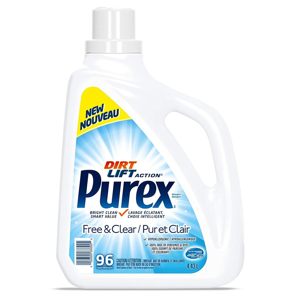 Purex 4.43 Liters Free And Clear Liquid Detergent For Sensitive Skin, |  Walmart Canada