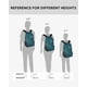 thumbnail image 3 of Mochila Ultraligera Waterfly Plegable 20L para Hombres y Mujeres, 3 of 5
