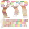 thumbnail image 6 of K-KED 100pcs Colorful Handmade Braided Bracelets Assorted Friendship Thread Bracelets, 6 of 9