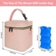thumbnail image 2 of Nevera Mancro para leche materna con capacidad para 6 biberones de hasta 270 ml, color rosa, 2 of 6