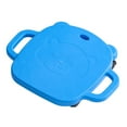 thumbnail image 4 of Tablero deportivo con asas, tabla para sentarse, entrenamiento de habilidades motoras con ruedas, equipo de entrenamiento sensorial para gimnasio de azul, 4 of 8