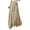 Khaki, variant on Skirts for Women Trendy,Womens Faux Linen Maxi Skirt Boho High Waisted Pleated Long Skirts Flowy Casual Summer Beach Vacation Skirt with Belt