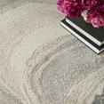 thumbnail image 6 of Inspire Me! Home Décor Brushstrokes Abstract Cream Grey 5'3" x 7'3" Area Rug (5x7), 6 of 8