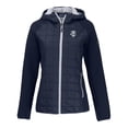 thumbnail image 2 of Women's Cutter & Buck Navy Minnesota Twins Rainier Primaloft Eco Full-Zip Hybrid Jacket, 2 of 3