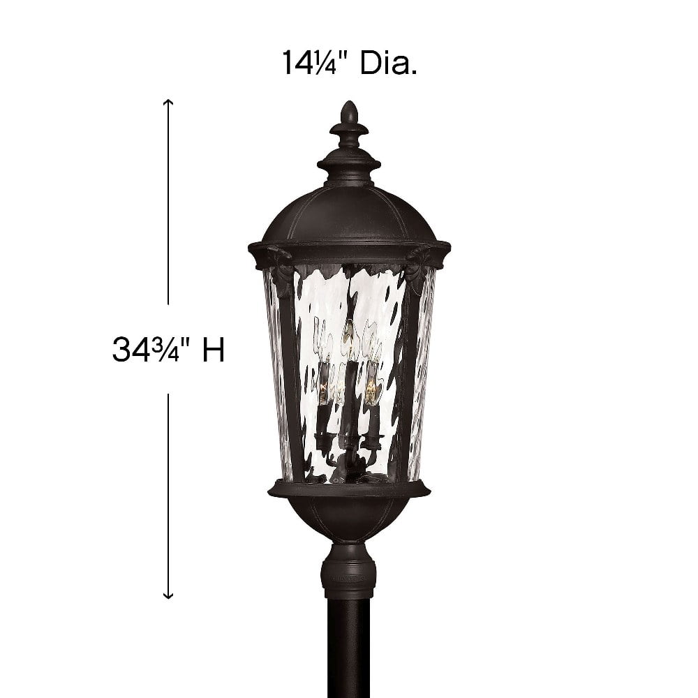 Hinkley Lighting - Six Light Post Top - Outdoor - Windsor - Outdoor Post Mount