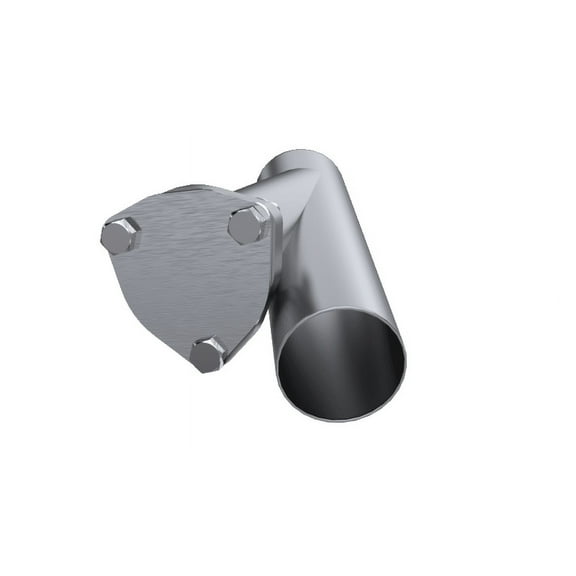 QTP 2.5in Weld-On QTEC Exhaust Cutout Y-Pipe