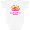 thumbnail image 3 of Inktastic Summer Enjoy the Sunshine Carolina Beach North Carolina Pink Boys or Girls Baby Bodysuit, 3 of 5