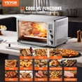 thumbnail image 2 of VEVOR 13-IN-1 Air Fryer Toaster Oven, 28L/29.6Qt Convection Oven, 1800W 2-Tier Toaster Ovens Countertop Combo with Wire Racks, Pizza Pan, Gloves, Home and Commercial Use, 2 of 9