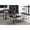 Black, variant on Modern and Stylish Design - Enhance Your Living Room with a 3 - Piece Round Coffee and End Table Set
