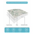 thumbnail image 5 of Green Spring Floral Full Size Down Alternative Comforter, Lightweight Comforter Quilt Bedding Set with Pillow Shams Summer Botanical Vintage Farmhouse All Seasons Bed Comforter Duvet Insert 78"x90", 5 of 7