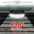 thumbnail image 3 of Solar Deck Lights, 700mAh Wide Angle IP65 Waterproof Light Controlled Induction Solar Step Lights For Stairs Step Fence Yard, 3 of 8