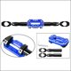 thumbnail image 3 of Universal CNC aluminio motocicleta 22mm 7/8 pulgadas manillar barra ajustable palanca de fuerza de de Azul kusrkot Barra transversal del manillar de la motocicleta, 3 of 8