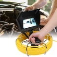 thumbnail image 4 of 5in Industrial Sewer Inspection Camera with 8 LED Light, Waterproof Probe for Pipe, Sun Visor, Portable Storage Box for Water Supply, Air Conditioning, Cable Pipe Inspection, 4 of 8