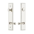 thumbnail image 1 of Grandeur Hardware 841358 Carre' Tall Plate Complete Entry Set with Georgetown Lever, Backset Size - 2.75", Polished Nickel, 1 of 3