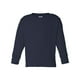 thumbnail image 1 of Camiseta de manga larga Rabbit Skins para niños pequeños Navy 3T, 1 of 2