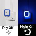 thumbnail image 3 of Jinsinto LED Night Light Plug In Night Light Blue Light with 0.5W Smart Light Sensor Night Light for Kids Adult Gift Bedroom, Bathroom, Nursery, Hallway, Kitchen, 3 of 5