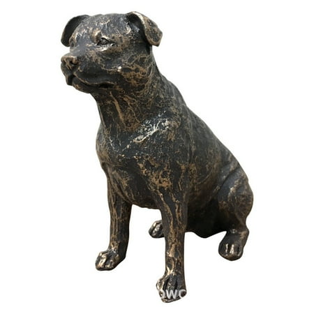 

MIUBAGIAL Copper Imitation Ornaments Home Table Top Greyhound Sausage Springer Decorative Ornaments Home Furnishing Decoration