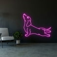 thumbnail image 2 of Handmadetneonsign Dachshund Yoga Pose Neon Signs, Dachshund LED Lights, Dachshund Neon Lights , Dachshund Dog Decor, Dachshund Neon Sign, Wall Décor, 2 of 4