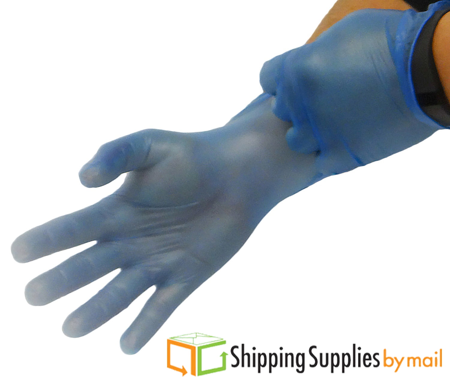 MEDIUM NON-Powdered Blue FARIL 100 x Vinyl Disposable Gloves