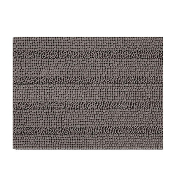 Alfombrilla antideslizante Inteprter Chenilla Gris Claro 43*61