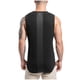 thumbnail image 3 of pstuiky Camiseta sin mangas para hombre, Blusa deportiva sin mangas con cuello redondo y estampado de letras para hombre Camisas para hombres l, 3 of 3