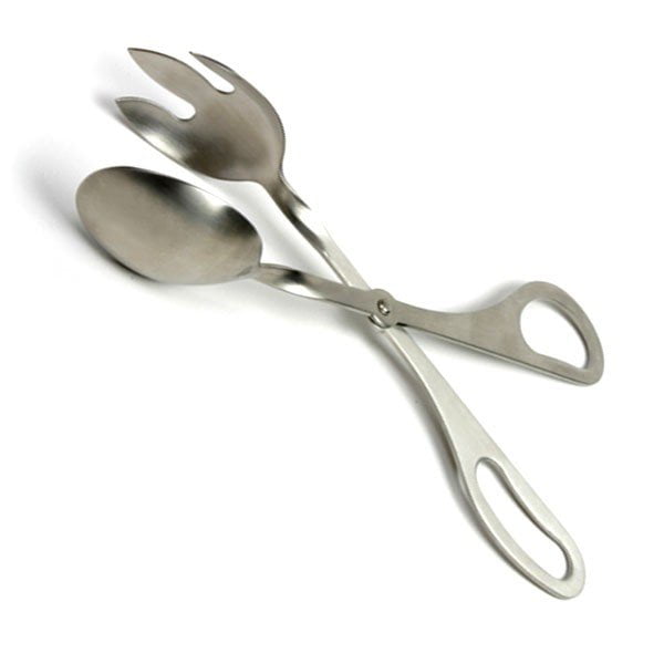 Norpro 18/10 Stainless Steel Deluxe Salad Tongs For Tossing And Serving  1967 