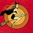 thumbnail image 3 of CafePress - Retro Witch - Mens Football Shirt, 3 of 4