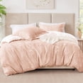 thumbnail image 2 of Juego de edredón Love's cabin Dusty Rose Pink Queen Size, 3 piezas, 2 of 8