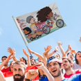 thumbnail image 4 of El Niño Loco Bandera impresa con temática, regalo perfecto para fanáticos, amigos y familiares, y adecuada para actividades al aire libre e interiores, decoraciones de fiesta. 60*90CM, 4 of 6