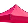 thumbnail image 3 of 10''x 10'' Gazebo Cover Replacement Patio Outdoor Sunshade Tent Cover Rose Red, 3 of 8