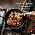 thumbnail image 3 of Stone Force Platinum Non Stick Fry Pan 12 Inch, Oven Broiler Safe 400 ° F, Perfect for Frying, Sautéing, Searing, & Pan-Roasting, Cookware Skillet, Must Have, Pots & Pans, Dishwasher Safe, Black, 3 of 6