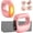 Pink, variant on Deep Tissue Percussion Muscle Massage Gun: with Heat, Adjustable Intensity and Speed, Super Quiet, USB-C Rechargeable, Portable, Pain Relief for Athletes and Everyone, Ideal Gift(Black)