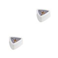 thumbnail image 2 of Billuyoard Soporte para toallas, montaje en pared, autoadhesivo, para baño, cocina, paño de cocina, colgador de almacenamiento, gancho, albornoz, Blanco 2piezas Billuyoard CBP316784, 2 of 6