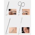 thumbnail image 4 of Nail Clippers Kit Nail Clipper Set Black Stainless Steel Nail Manicure Tools Home Beauty Nail Set 8 Pieces Nail Scissors Set, 4 of 5