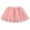 Pink, variant on AJTQTH Skirt for Girls Elastic-Waisted Solid Color Mesh Plaid Embroidered Short Skirts Layered Lightweight Stylish Mini Skirt for Street Party Summer Casual Occasions Pink 2-3Years