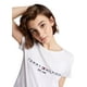 thumbnail image 3 of Camiseta Tommy Hilfiger para mujer, corte regular, logotipo bordado, 3 of 5
