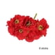thumbnail image 4 of Billuyoard Craft Mixed Red Artificial Flower Cherry Stamen Berries Bundle DIY Christmas Wedding Cake Caja de regalo Decoración Flores artificiales Tipo20 6 piezas Billuyoard HA002022-20, 4 of 5