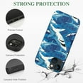 thumbnail image 2 of IPhone 13/iPhone 14 phone case, 13pro 14promax comes with a simple and stylish phone case with shark pattern phone case, 2 of 4