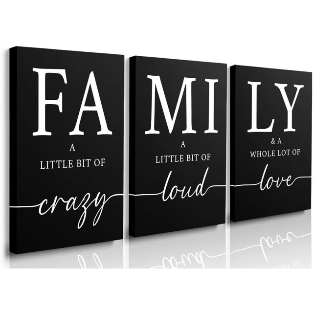 Home Wall Decor for Living Room Dining Room Family Wall Decor Dining