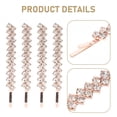 thumbnail image 3 of FUTUREORYY 2 Pairs Hair Barrettes for Women with Stylish Rhinestone Design, 3 of 8