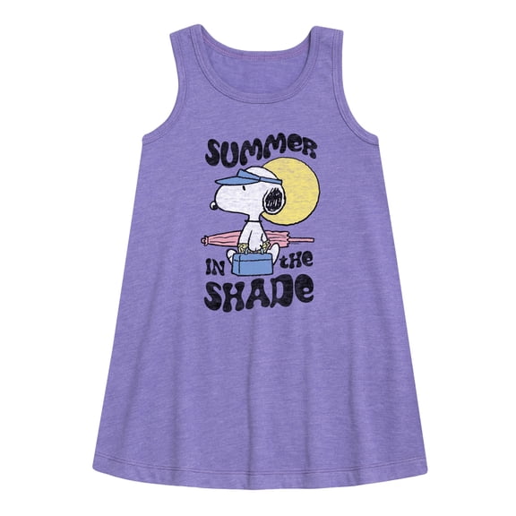 Peanuts - Summer Edition - Summer in the Shade - Toddler & Youth Girls A-line Dress