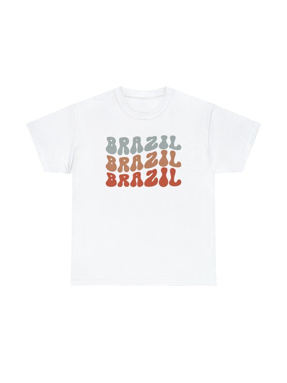 Brazil Brazilian Pride 70s Retro Shirt, Gifts, Tshirt